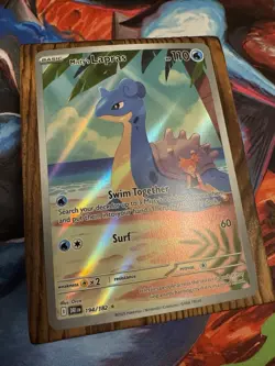 Pokemon TCG Misty's Lapras 194/182 Sv10: Destined Rivals Holo Illustration Rare - Image 2