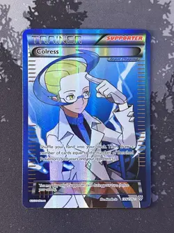 Colress - 135/135 - Full Art Ultra Rare LP, English Pokemon Plasma Storm - Image 1
