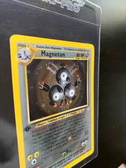 Pokemon Magneton 10/64 Neo Revelation 1st Edition Holo Rare NM - Image 3