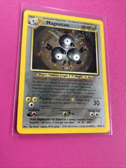 Magneton Neo Revelation 1st Edition Holo Rare 10/64 Holo Pokemon TCG MP - Image 2