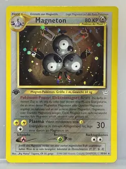 Pokemon Wotc 1st Edition Neo Revelation # 10/64 Holo Magneton - Image 1