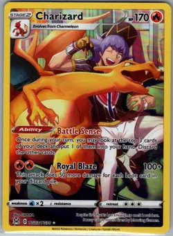 Charizard TG03/TG30 SWSH11: Lost Origin Trainer Gallery - Pokemon Card - NM - Image 1