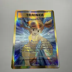 Pokemon TCG Card Misty's Determination 108/108 Evolutions Full Art Holo - NM - Image 2