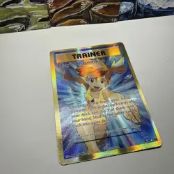 Pokemon TCG Card Misty's Determination 108/108 Evolutions Full Art Holo - NM - Image 3