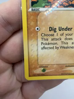 Diglett 61/112 EX FireRed & LeafGreen Non Holo Pokemon Card LP - Image 5