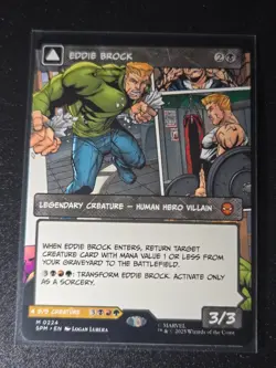 MTG SPM Eddie Brock / Venom, Lethal Protector M 0224 Borderless Non Foil - Image 1