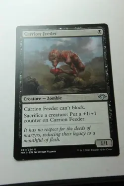 MTG Carrion Feeder x1- -Modern Horizons-Lightly Played - Image 1