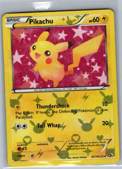 Pikachu RC7/RC25 Legendary Treasures: Radiant - Pokemon Card - Creased - Image 1