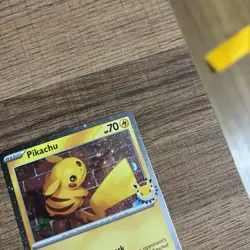 Pikachu 051 /162 Stamped 2026 Pokemon Day 30th Anniversary Promo NM 2 Swirls - Image 3