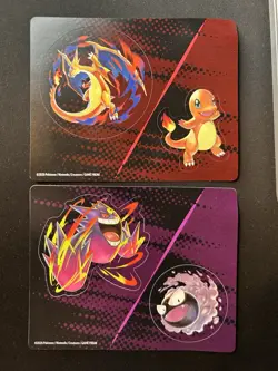 Pokemon TCG Ascended Heroes Tech Sticker - Gengar & Charizard - Image 1