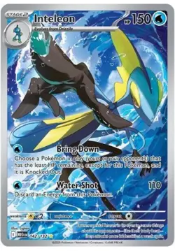 Inteleon - 142/132 ME01: Mega Evolution Pokemon TCG - Image 1