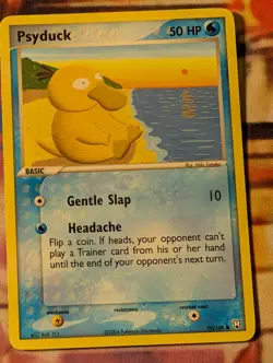 Psyduck 70/109 Team Rocket Returns LP Pokemon - Image 1