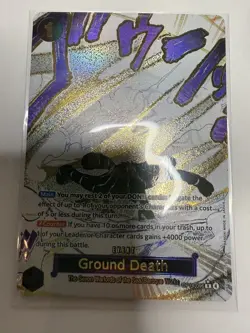 Ground Death (Alt Art) OP14-096 R THE AZURE SEA'S SEVEN English Event Manga - Image 4