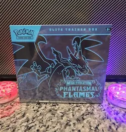 Phantasmal Flames Elite Trainer Box ETB Factory Sealed Pokemon Mega Evolutions🔥 - Image 1