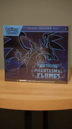 Pokemon Mega Evolution Phantasmal Flames Elite Trainer Box ETB - Factory Sealed - Image 1