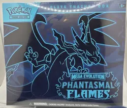 Pokemon Mega Evolutions Phantasmal Flames Elite Trainer Box ETB - Factory Sealed - Image 1