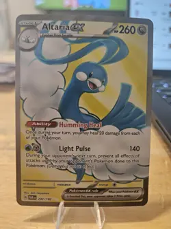 Pokemon TCG Altaria ex 232/182 Paradox Rift Full Art Ultra Rare Holo NM - Image 1