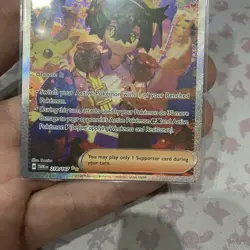 Pokemon TCG Kieran 218/167 Special Illustration Rare SIR Twilight Masquerade NM - Image 4