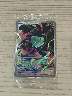Bulbasaur 133/132 - Stamped SEALED Promo Mega Evolution Pokemon TCG - NM Card - Image 1