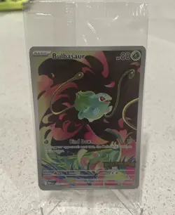 Bulbasaur 133/132 - Stamped SEALED Promo Mega Evolution Pokemon TCG - NM Card - Image 1