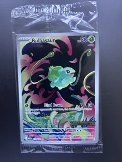 Bulbasaur 133/132 - Stamped SEALED Promo Mega Evolution Pokemon TCG - NM Card - Image 1