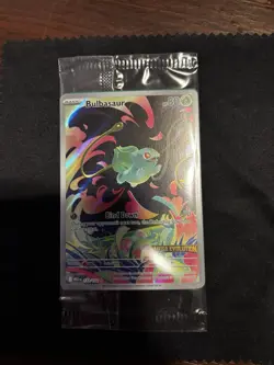 Bulbasaur Stamped Promo Card 133/132 Pokemon TCG Mega Evolution - Image 1