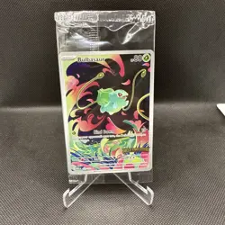 Bulbasaur 133/132 - Stamped SEALED Promo Mega Evolution Pokemon TCG - NM Card - Image 1