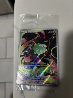 Pokemon Card TCG Bulbasaur 133/132 Mega Evolution Stamped Promo Sealed - Image 1