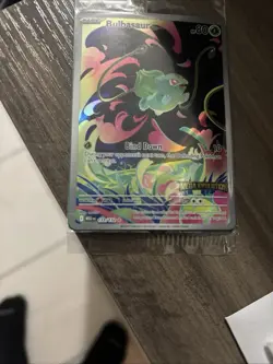 Pokemon Card TCG Bulbasaur 133/132 Mega Evolution Stamped Promo Sealed - Image 2