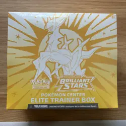 Brilliant Stars Pokemon Center Elite Trainer Box ETB - Pokemon TCG - Sealed - Image 1