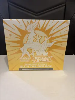 Brilliant Stars Pokemon Center Elite Trainer Box ETB - Pokemon TCG - Sealed - Image 1