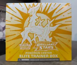 Brilliant Stars Pokemon Center Elite Trainer Box ETB - Pokemon TCG - Sealed - Image 1