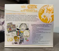 Brilliant Stars Pokemon Center Elite Trainer Box ETB - Pokemon TCG - Sealed - Image 2