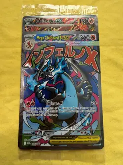 Sealed UPC Black Star Promo 2025 Pokemon MEGA CHARIZARD ex #023 & Oricorio ex - Image 1