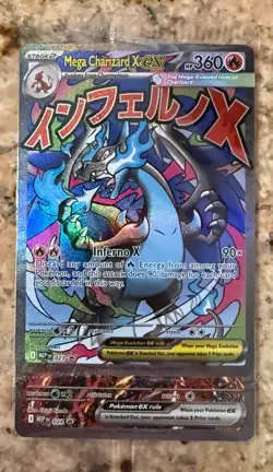 Sealed UPC Black Star Promo 2025 Pokemon MEGA CHARIZARD ex #023 & Oricorio ex - Image 1
