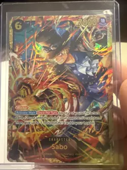 Sabo (SEC) OP13-120 - Carrying on His Will ONE PIECE CCG ENG NM - Image 1