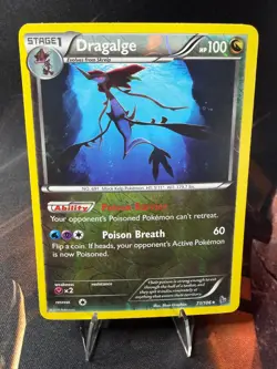 Dragalge 71/106 Reverse Holo | XY Flashfire | Rare Pokemon Card - Image 1