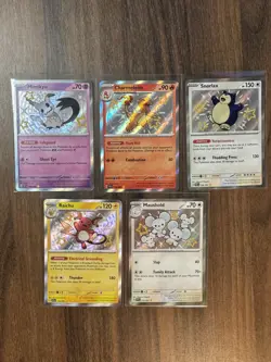 Pokemon TCG - Paldean Fates - Baby Shiny Bundle X5 Cards Inc Mimikyu, Snorlax! ✅ - Image 1