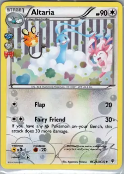 Altaria RC24/RC32 Reverse Holo Generations: Radiant - Pokemon Card - NM - Image 1