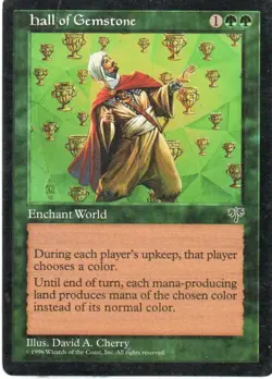 MTG: Mirage: Hall of Gemstone: Lightly Played Condition - Image 1