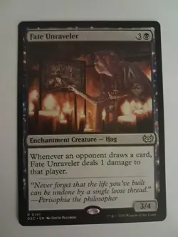 Fate Unraveler NM/M Duskmourn Commander MTG MAGIC THE GATHERING - Image 1