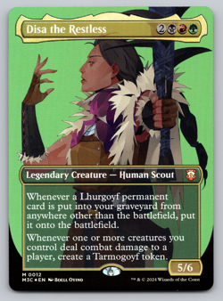 Disa the Restless FOIL Borderless Commander - Modern Horizons 3 MTG - Image 1