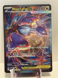 Mega Latias EX SIR 181/132 Mega Evolution English Pokemon TCG NM Condition - Image 1