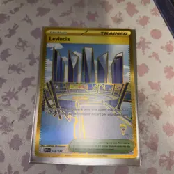 Levincia 244/182 Destined Rivals Pokemon Secret Rare Card, Near Mint Condition - Image 1
