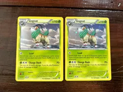 2x Pokemon Gogoat 19/146 Cosmos Holo Promo XY Base - Image 1