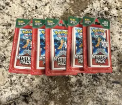 Pokemon Mystery Pack Sealed Seeded 1:10. EX Crystal Guardians Vintage Packs x 5 - Image 1
