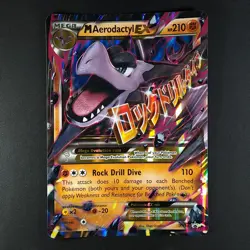 M Aerodactyl EX XY98 - JUMBO Black Star Promo - Pokemon Card - Image 1