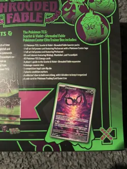 Pokemon TCG Shrouded Fable Elite Trainer ETB Box New Sealed Pokemon Center - Image 4