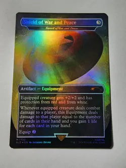 Shield of War and Peace - Sword of War and Peace (Rainbow Foil) Secret Lair Drop - Image 1