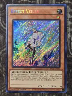EFFECT VEILER - Secret Rare NM Near Mint 1st Edition RA01-EN003 - Image 1